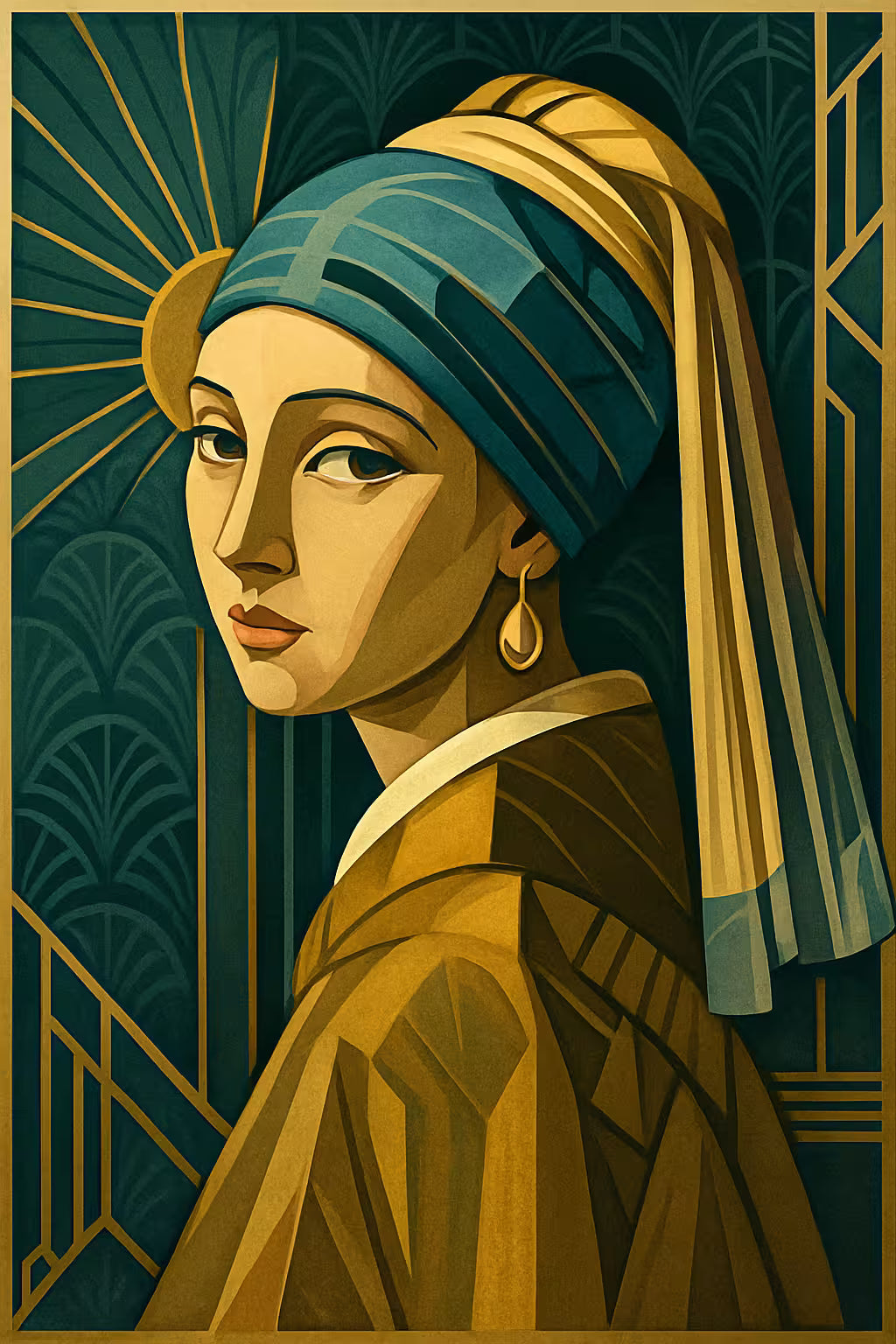 Art Deco Revival - Deco dreams. Classic lines. Golden glow.
