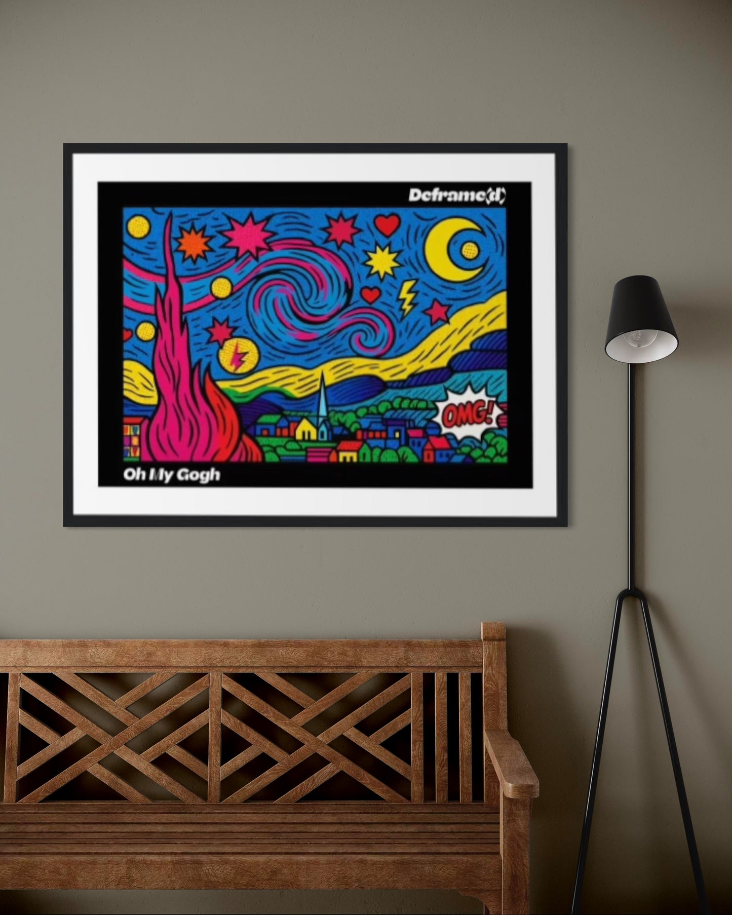 Oh My Gogh - Semi-Glossy Poster