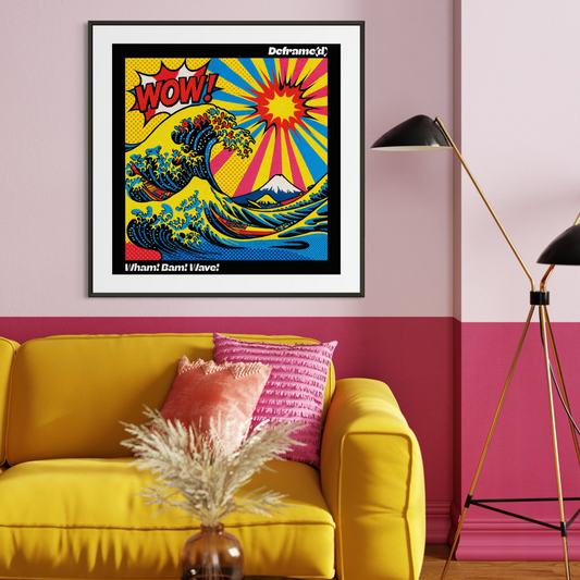 Wham! Bam! Wave! - Semi-Glossy Poster