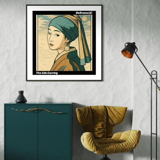 The Edo Earring - Semi-Glossy Poster