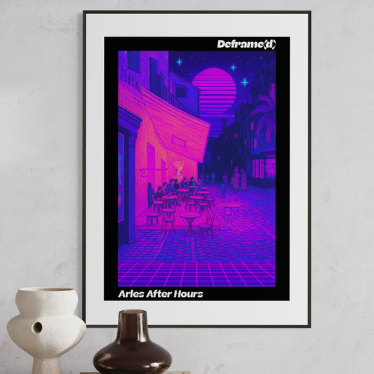 Arles After Hours - Semi-Glossy Poster
